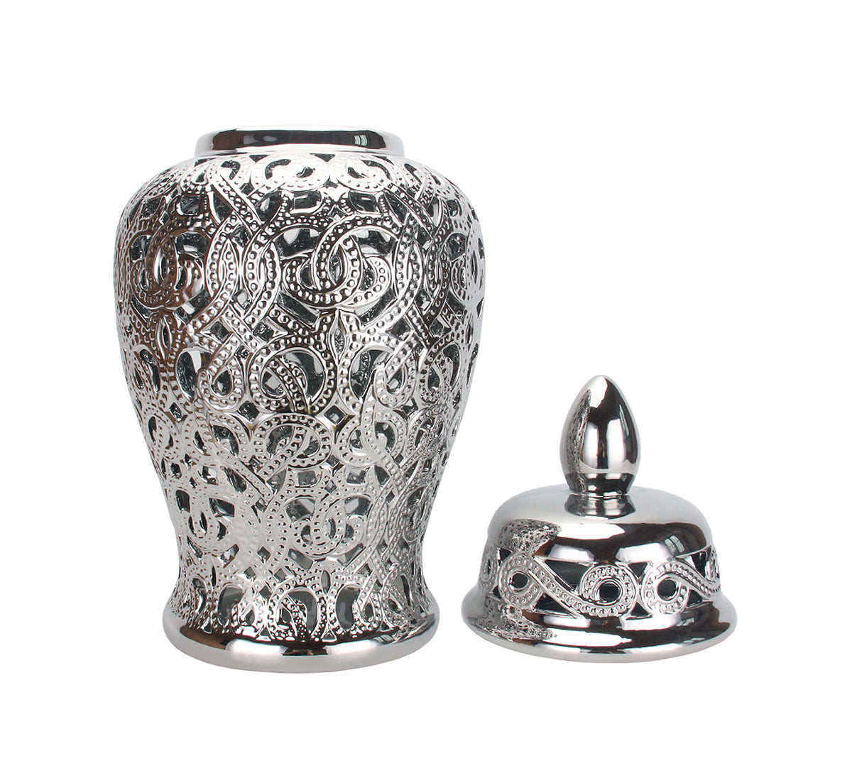 Silver ginger authentic jar