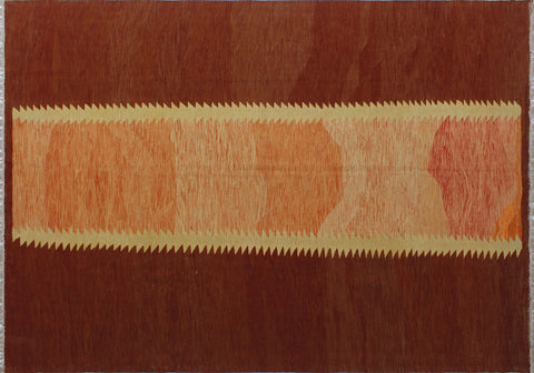 Winchester Behnam Orange/Gold Rug, 8'11" x 11'9"