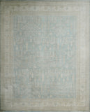 Yousafi Riasat Lt. Blue/Ivory Rug, 12'10" x 15'7"