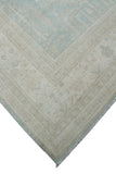 Yousafi Riasat Lt. Blue/Ivory Rug, 12'10" x 15'7"