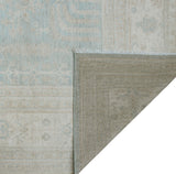 Yousafi Riasat Lt. Blue/Ivory Rug, 12'10" x 15'7"