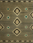 Berjasta Gerika Ivory/Charcoal Rug, 7'9" x 9'11"