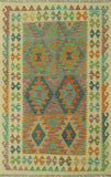 Sangat Aamor Ivory/Purple Rug, 3'11 x 6'0