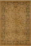 Overdyed Maxine Gold/Green Rug, 5'11" x 8'8"