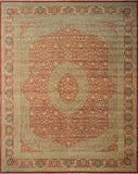 Versailles Abir Rust/Green Rug, 15'9" x 20'11"