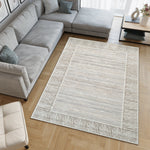 High-Low Savannah Beige/Grey Rug