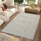 High-Low Savannah Beige/Brown Rug