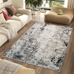 High-Low Arthur Beige/Grey Rug