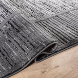 Rolo Savannah Grey/Black Rug