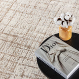 Rolo Kinsley Ivory/Brown Rug