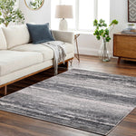 Rolo Ellis Charcoal/Ivory Rug