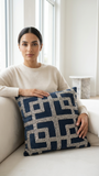 Picasso Blue Throw Pillow