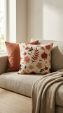 Vermont Throw Pillow, Blue(18"x18"x4")