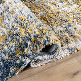 Lux Ridley Blue/Gold Rug