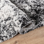 Lux Juno Grey/Black Rug