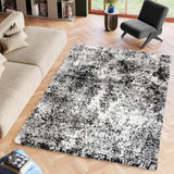 Lux Juno Grey/Black Rug