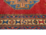 Fine VTG Irada Red/Beige Runner, 3'4" x 9'10"