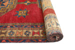 Fine VTG Irada Red/Beige Runner, 3'4" x 9'10"