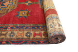 Fine VTG Irada Red/Beige Runner, 3'4" x 9'10"