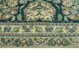 Wali Draven Grey/ Green Rug, 9'0" x 11'11"