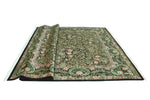 Wali Donna Black/Green Rug, 8'11" x 12'1"