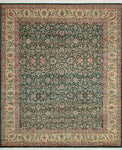 Wali Cletus Green/Gold Rug, 8'1" x 10'1"