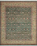 Wali Cletus Green/Gold Rug, 8'1" x 10'1"