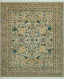 Wali Delfina Grey/Green Rug, 8'1" x 10'1"