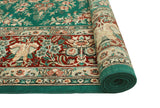 Wali Corrine Green/Red Rug, 8'2" x 10'0"