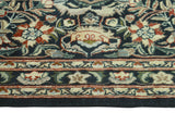 Wali Cetewind Black/Ivory Rug, 8'0" x 10'1"