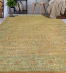 Wali Culbart Gold/Beige Rug, 8'0" x 10'0"