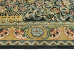 Wali Coleman Black/Gold Rug, 7'11" x 10'6"