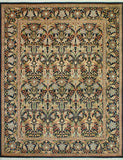 Wali Cutler Black/Green Rug, 8'0" x 10'4"