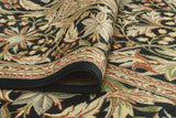 Wali Cutler Black/Green Rug, 8'0" x 10'4"