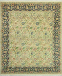 Wali Claudio Ivory/Navy Rug, 8'2" x 9'11"