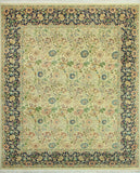 Wali Claudio Ivory/Navy Rug, 8'2" x 9'11"