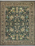 Wali Dilshad Black/Ivory Rug, 9'0" x 11'10"