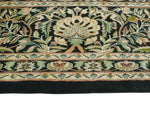 Wali Dilshad Black/Ivory Rug, 9'0" x 11'10"