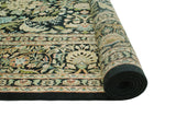 Wali Dilshad Black/Ivory Rug, 9'0" x 11'10"