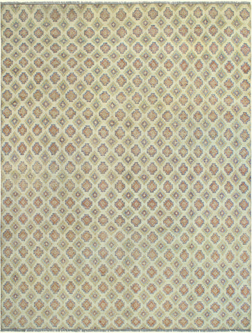 Balochi Marly Ivory/Brown Rug, 9'9" x 12'9"