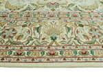 Wali Dominic Ivory/Lt. Green Rug, 8'10" x 12'0"