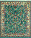 Wali Curtis Green/Ivory Rug, 8'1" x 10'0"