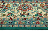 Wali Curtis Green/Ivory Rug, 8'1" x 10'0"