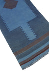 Winchester Hiram Blue/Grey Runner, 2'6" x 9'4"