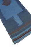 Winchester Hiram Blue/Grey Runner, 2'6" x 9'4"