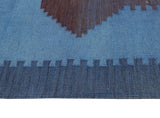 Winchester Hiram Blue/Grey Runner, 2'6" x 9'4"