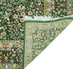 Wali Cynrik Drk. Green/Beige Rug, 7'10" x 10'1"