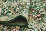 Wali Cynrik Drk. Green/Beige Rug, 7'10" x 10'1"