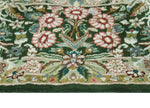 Wali Cynrik Drk. Green/Beige Rug, 7'10" x 10'1"