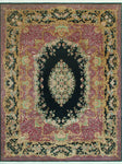 Wali Dofi Black/Purple Rug, 7'11" x 10'10"